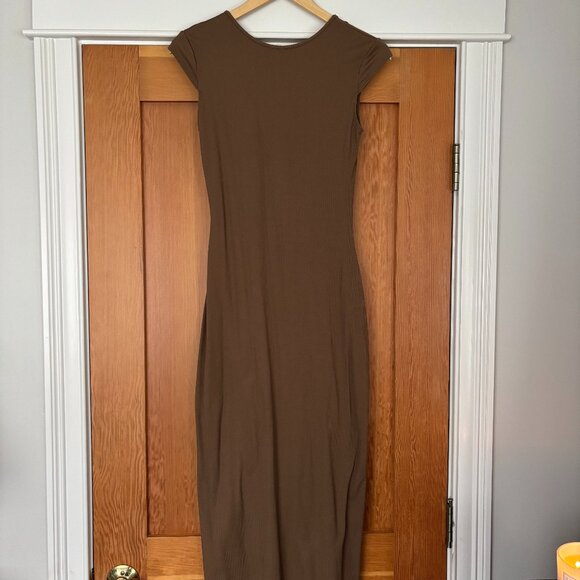 Brown Wild Fable Bodycon Dress - Picture 1 of 2